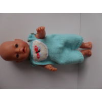 Gebreide tuinbroek met vestje